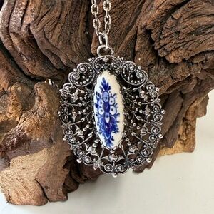 Blue Delft Necklace
